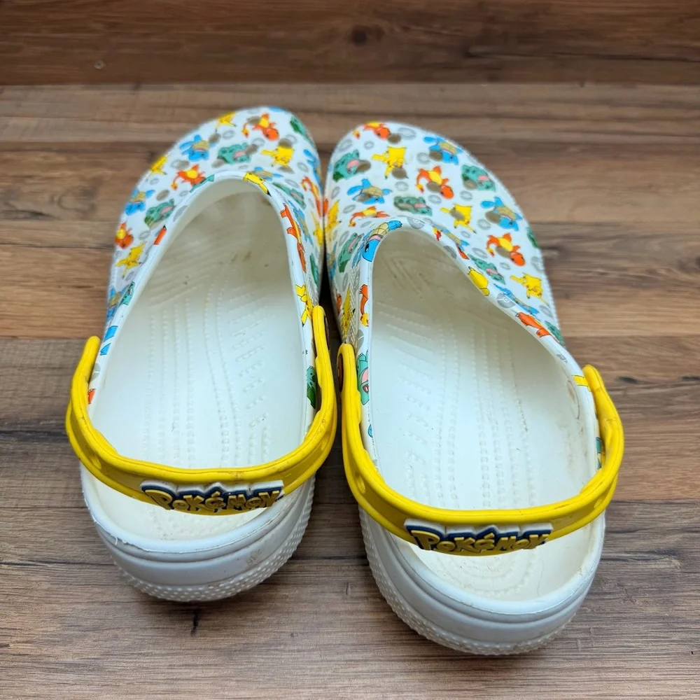 Crocs Pokémon 2 Classic Clog size  WO’s 11 M 9 Limited Edition Pikachu - Picture 8 of 8